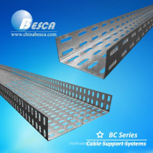 China Top 1 Direct Factory Slotted High Quality Stainless Steel SUS 316 Cable Tray with Flange